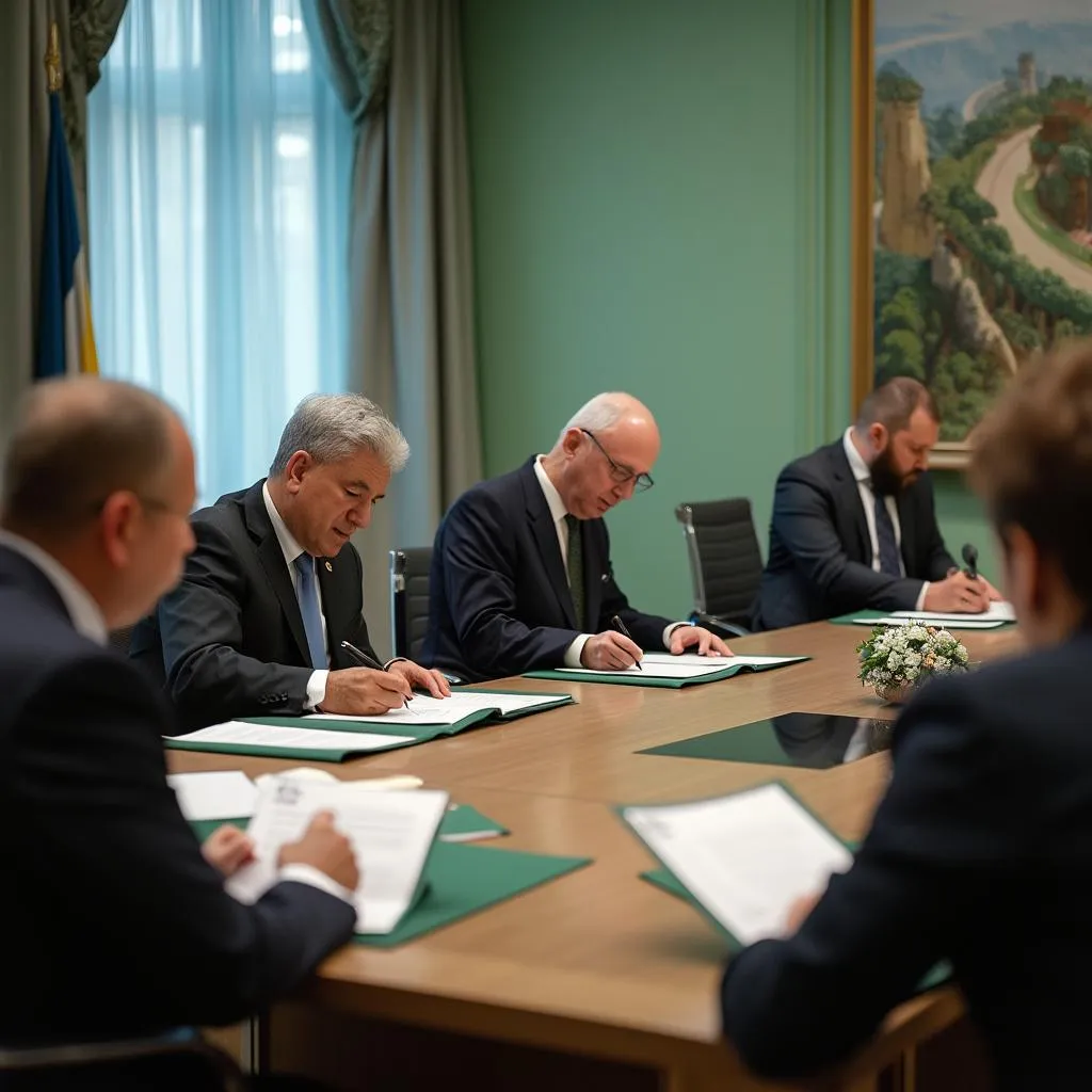 Firma de Emisión de Bonos Verdes